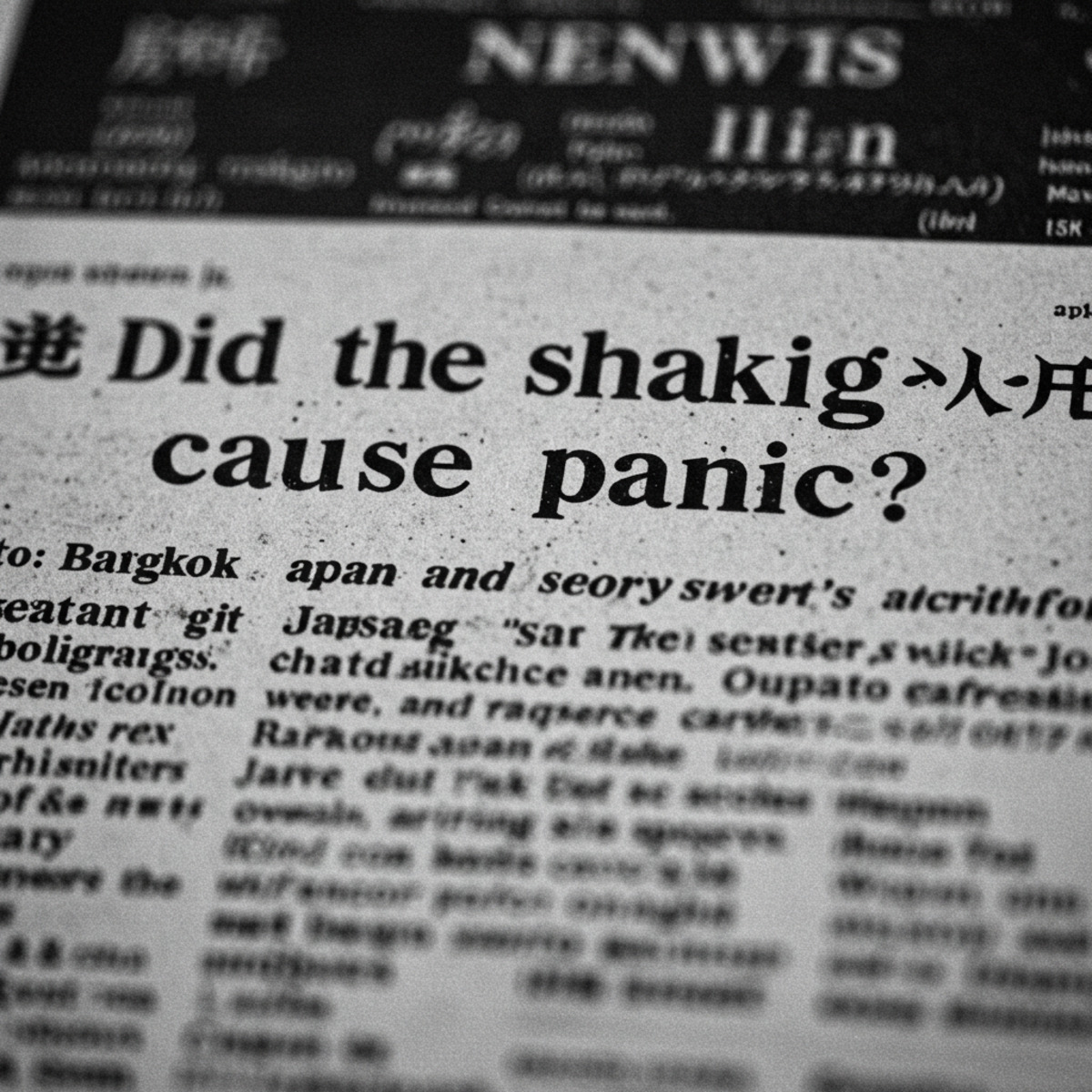 「揺れただけでパニック？」—バンコク地震と日本の“安心資産”
