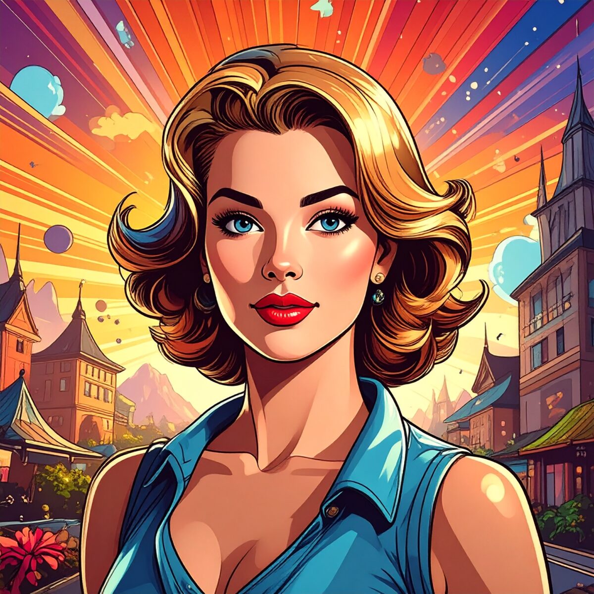 Firefly_Netflix、カートゥーン風のアメコミ調 100253