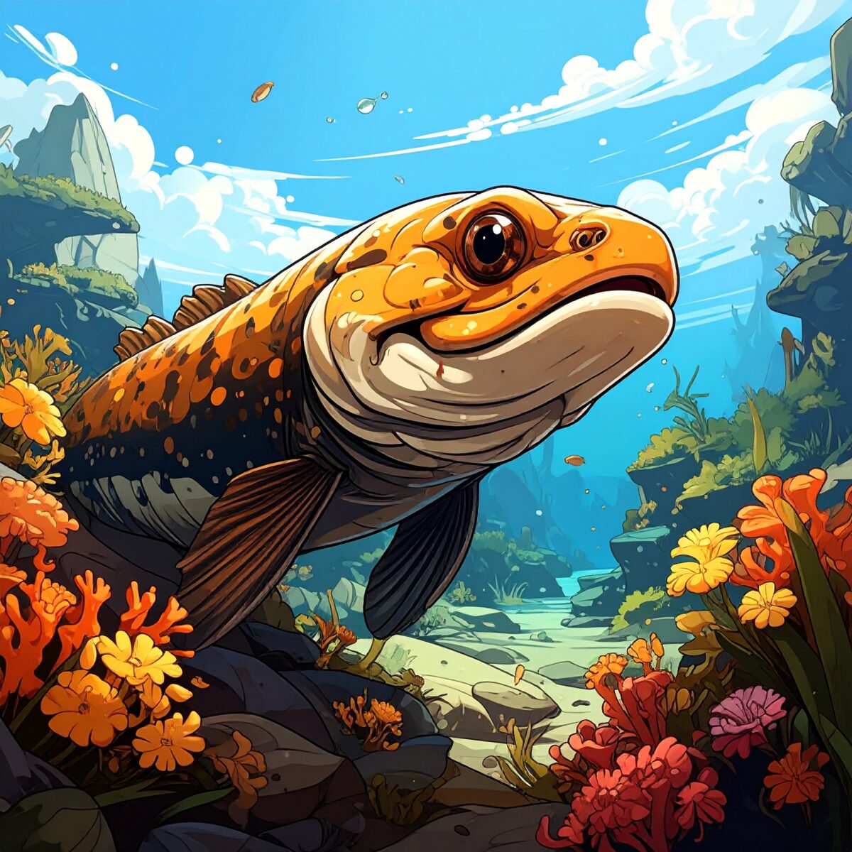 Firefly_うなぎ、カートゥーン風のアメコミ調 587309