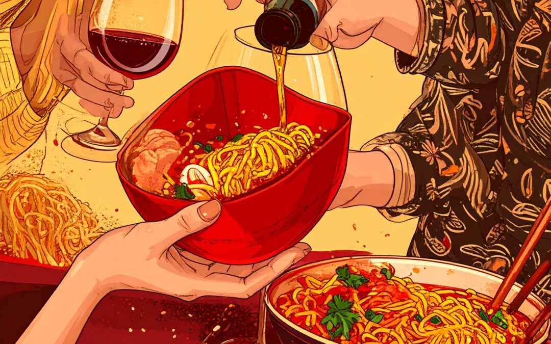 「ラーメンとワインを合わせるという新提案──大人の楽しみ方」