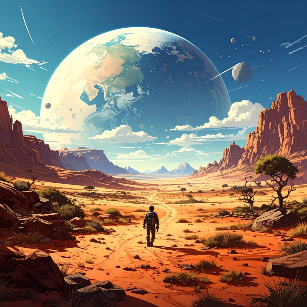 Firefly_世界が迷い込んだ異世界、カートゥーン風のアメコミ調 893126