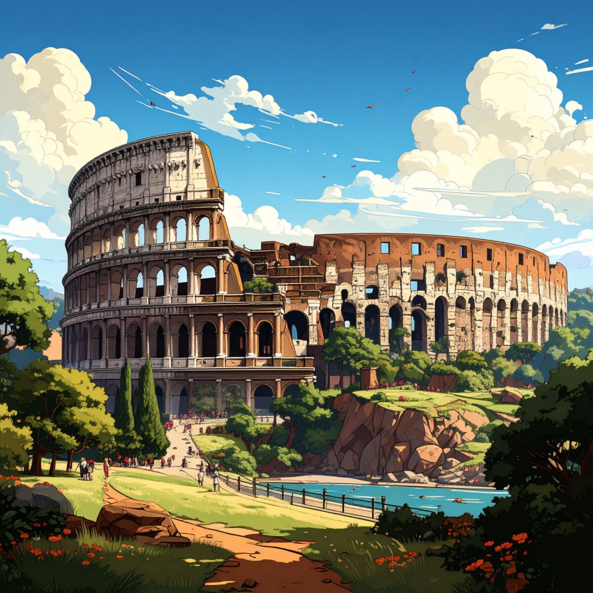 Firefly_世界遺産、カートゥーン風のアメコミ調 759585