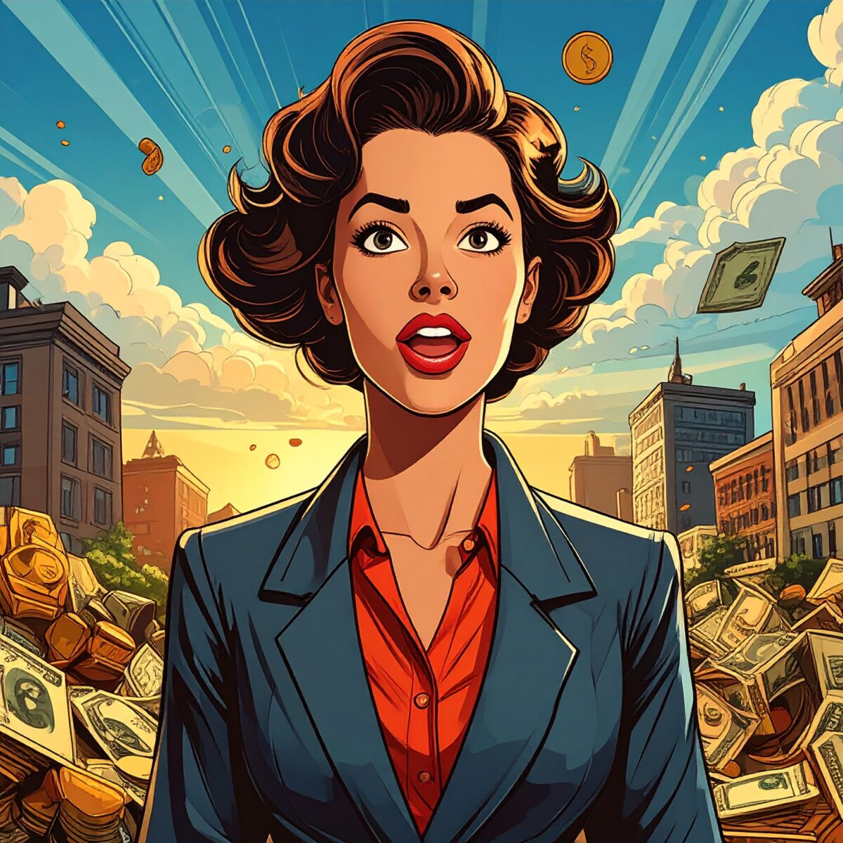 Firefly_初期費用の総額、カートゥーン風のアメコミ調 110623