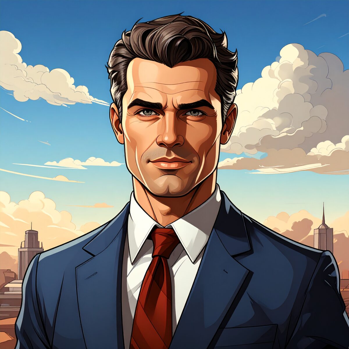 Firefly_外交官、カートゥーン風のアメコミ調 759585