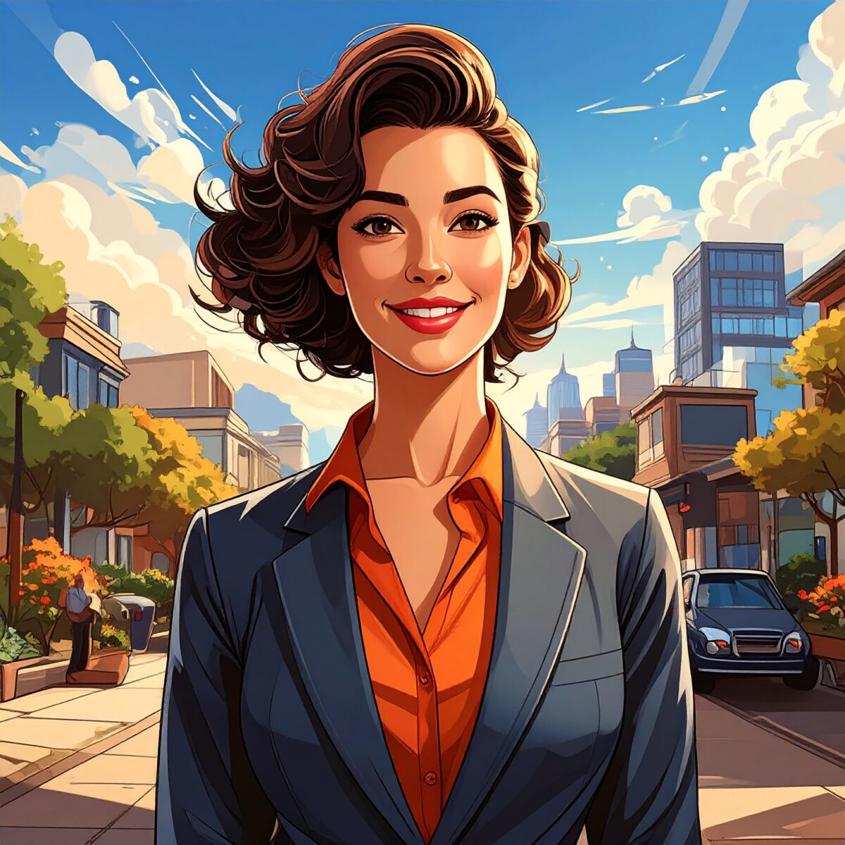 Firefly_多国籍な賃貸、カートゥーン風のアメコミ調 110623