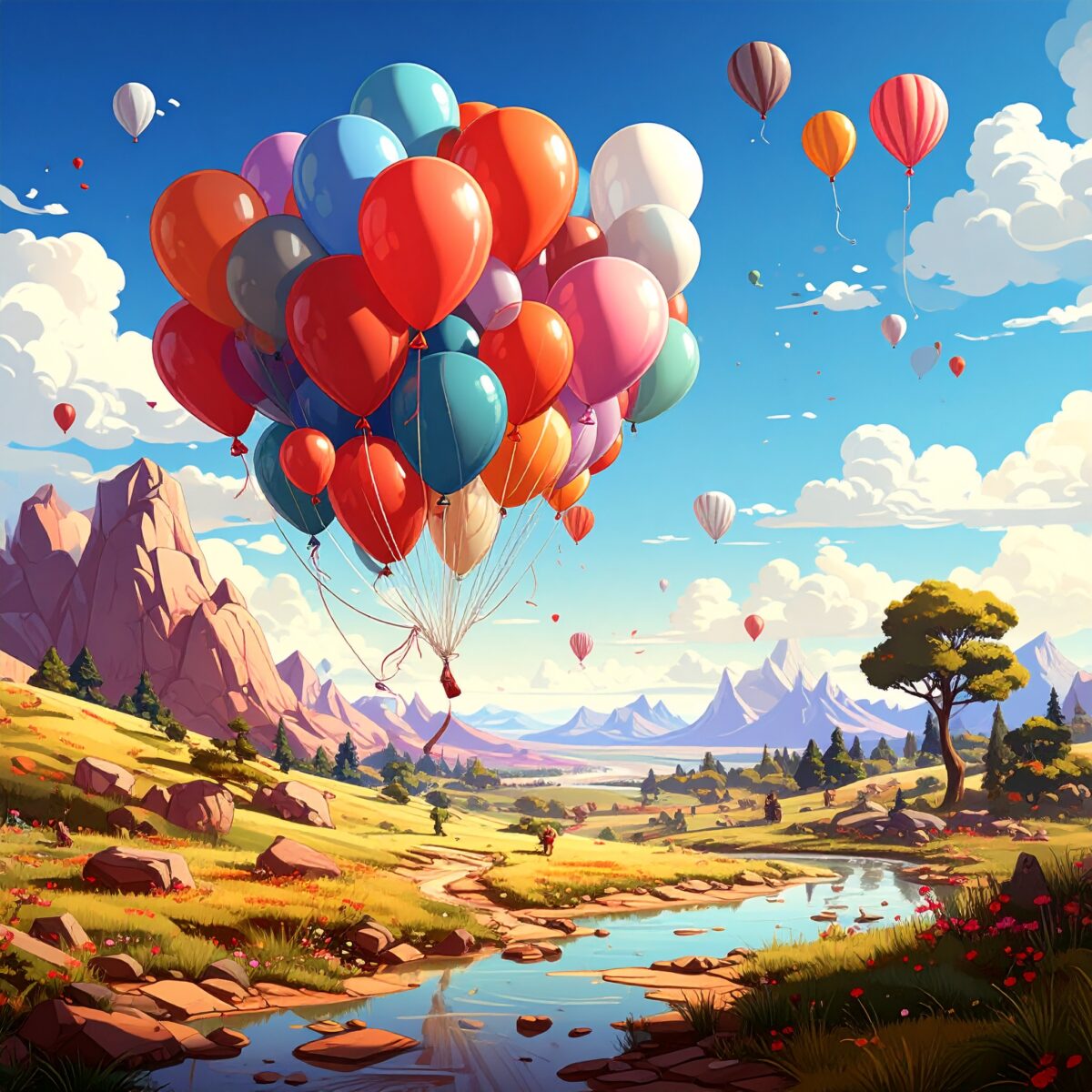 Firefly_紙風船、カートゥーン風のアメコミ調 110623