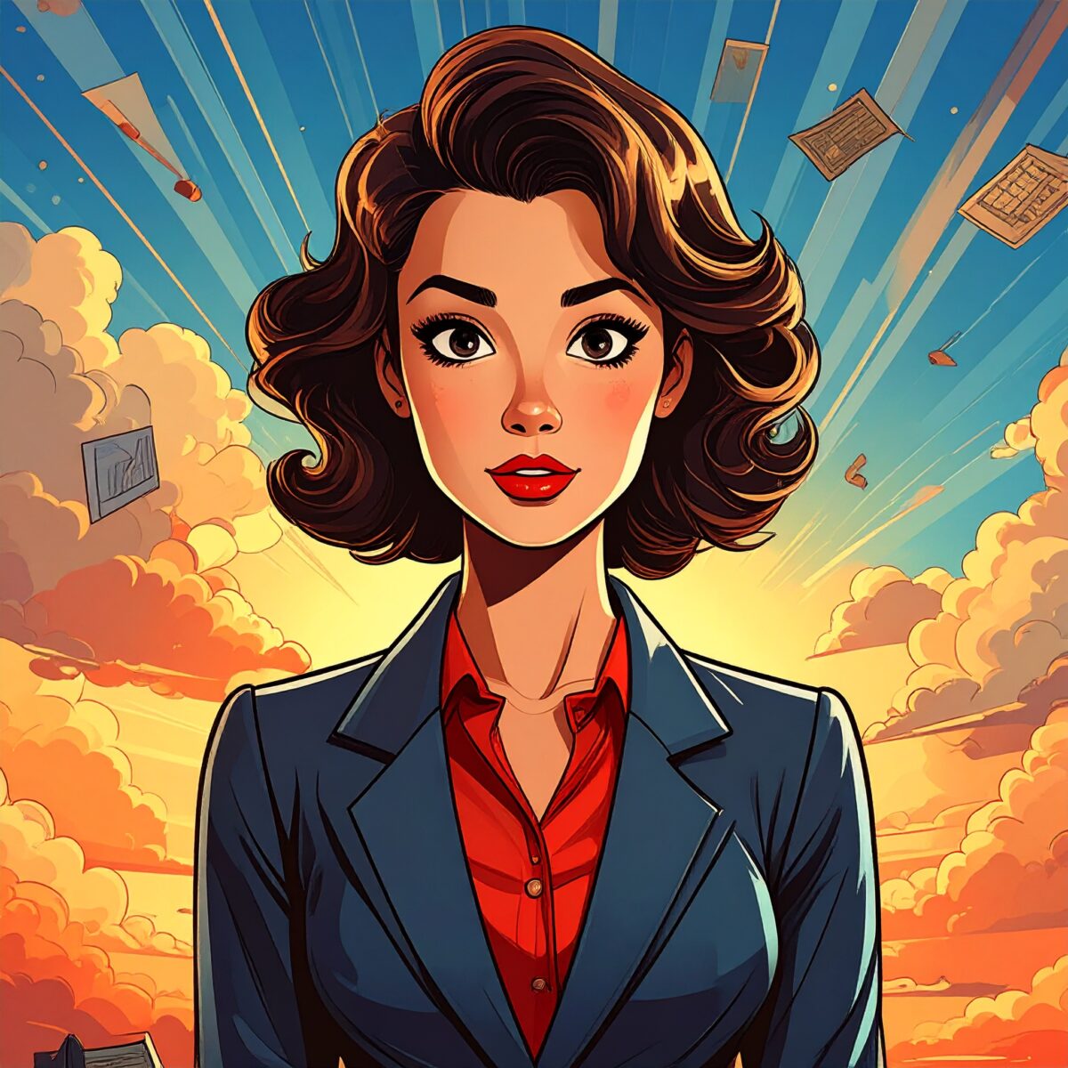 Firefly_解約、カートゥーン風のアメコミ調 110623