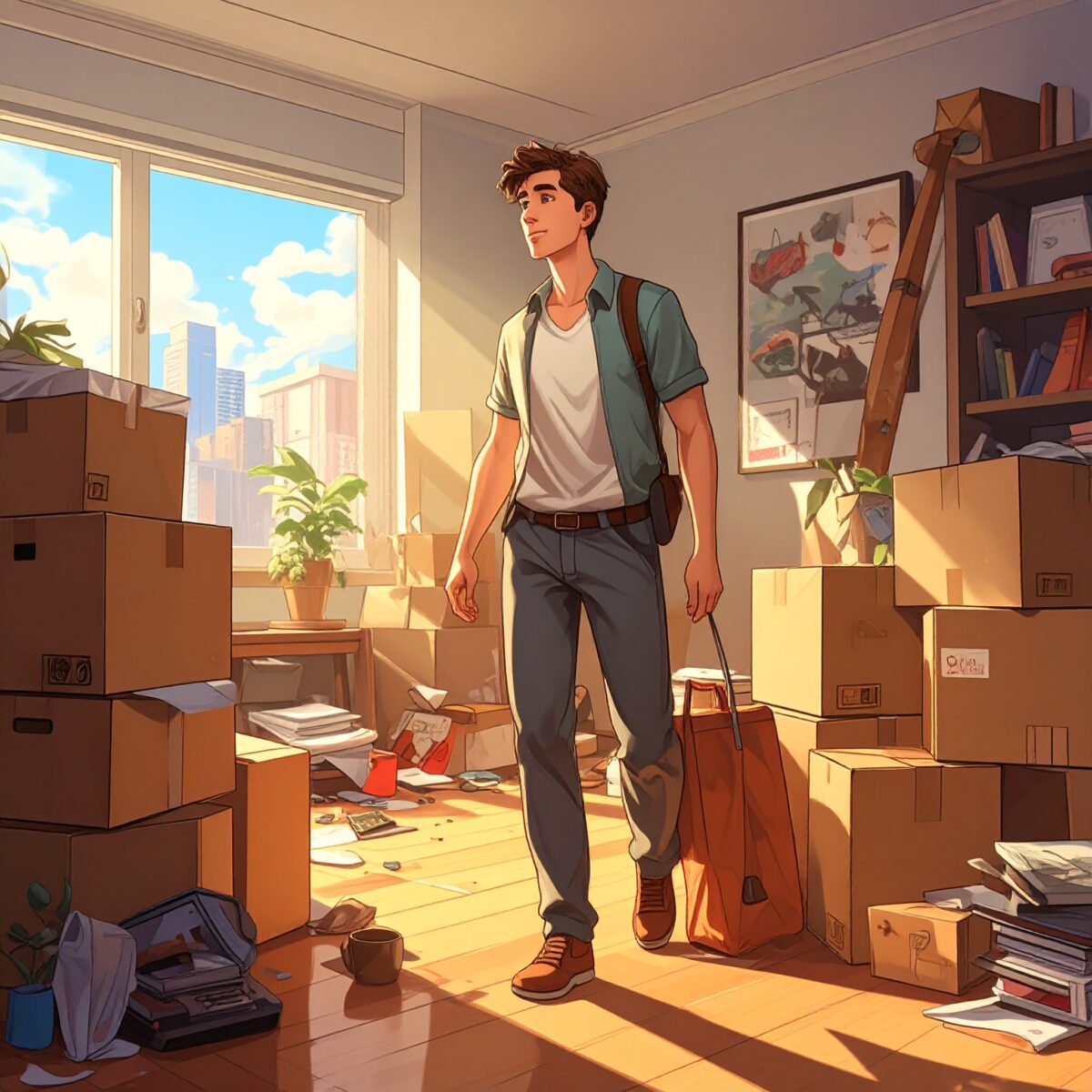 Firefly_退去時にかかる費用、カートゥーン風のアメコミ調 371417