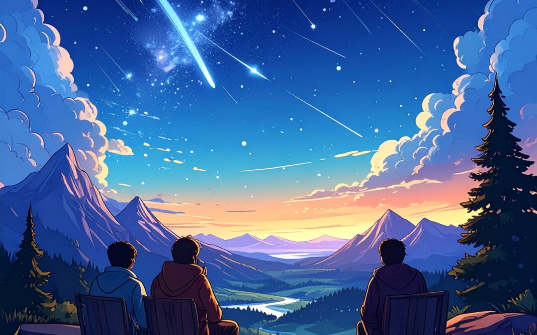 星空と流れ星の観察会　夜空を見上げて感じる、宇宙とつながる静かな時間