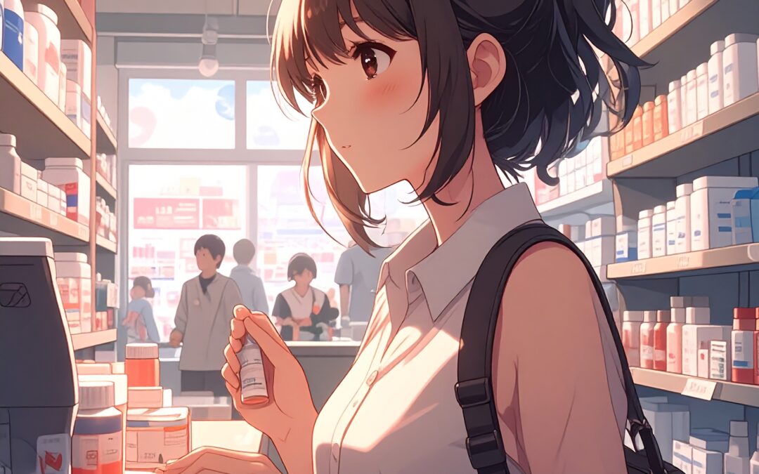 日本語が読めなくても大丈夫　薬の買い方ビジュアル解説